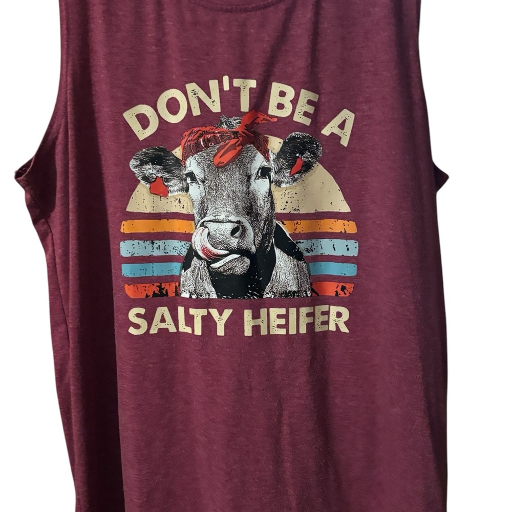 Funny Cow Graphic Tank Top